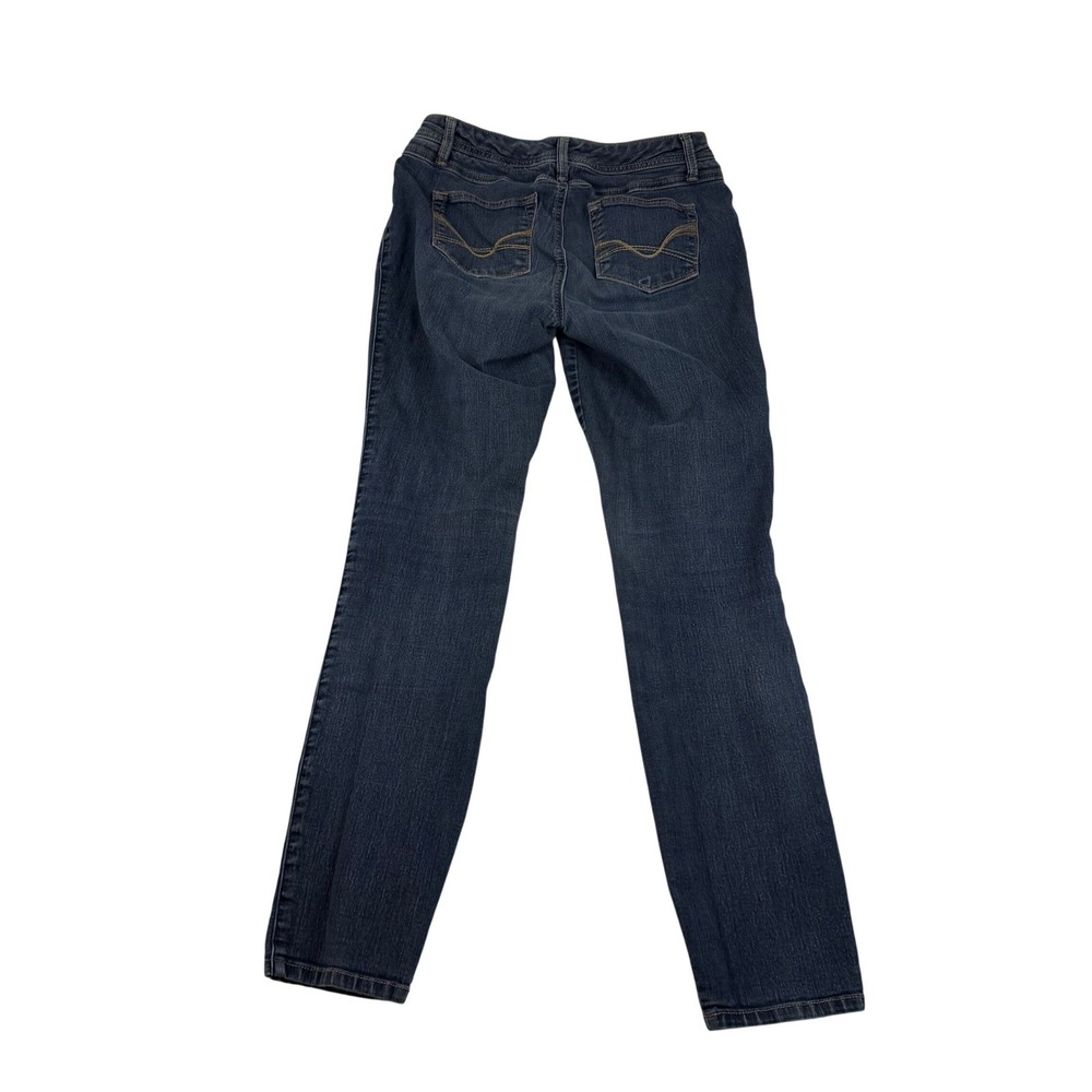 W62 Signature Fit Skinny Jeans Womens 6 Dark Wash Stretch Denim Blue Pants